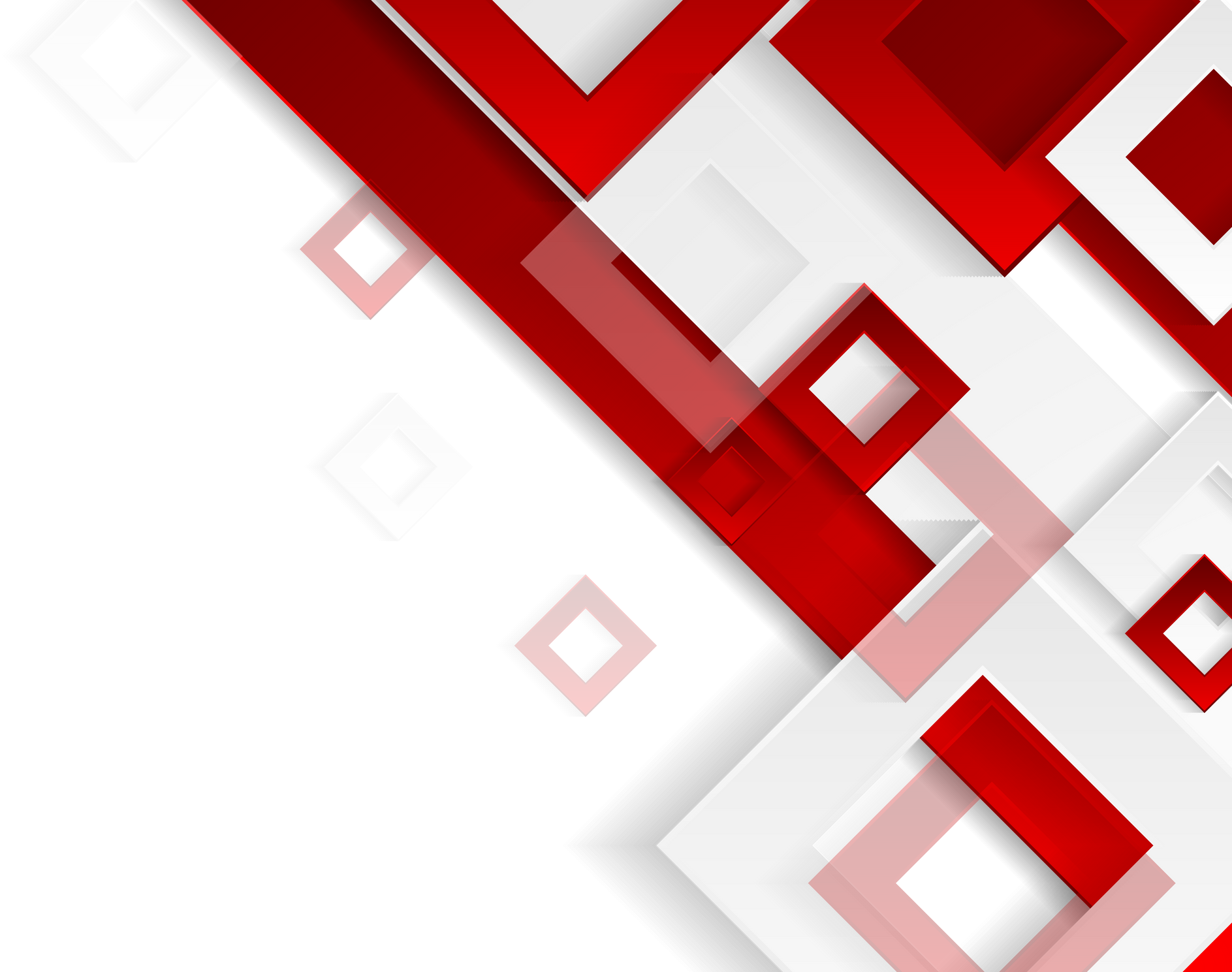 Abstract red and grey tech geometric design